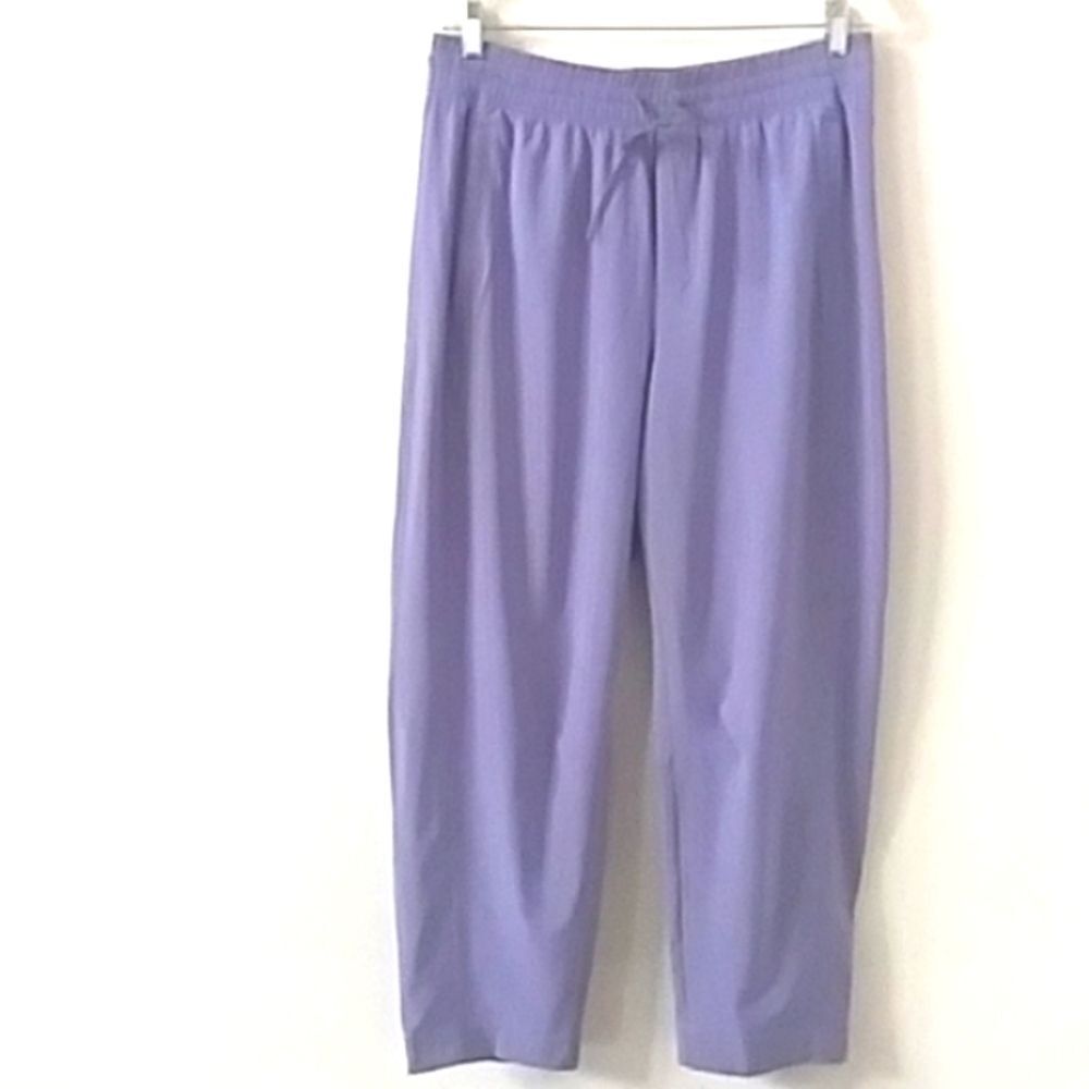 Athleta Women's Arrival Pants Pull On Stretchy Cropped Relaxed Fit NEW s…